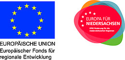 Logo EU Europäischer Fonds für regionale Entwicklung in Niedersachsen